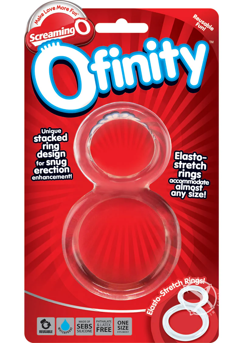 Ofinity Super Stretchy Double Silicone Cock Ring Waterproof - Image 7