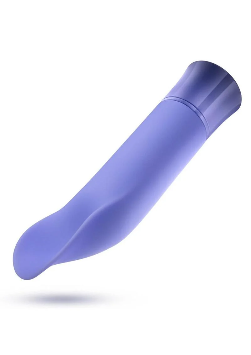 Oh My Gem Enrapture Rechargeable Silicone G-Spot Vibrator - Tanzanite - Image 3