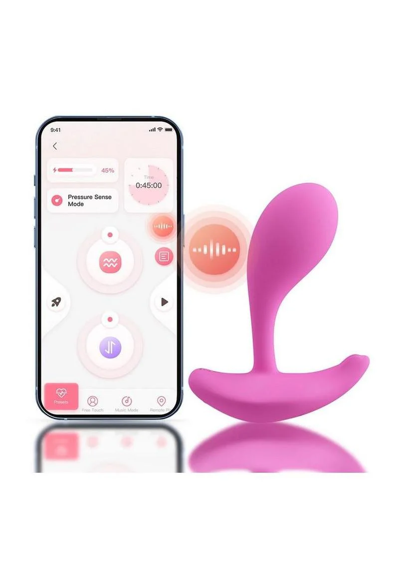 Oly 2 Pressure Sensing App Enabled Wearable Rechargeable Silicone Clit and G-Spot Vibrator - Image 12