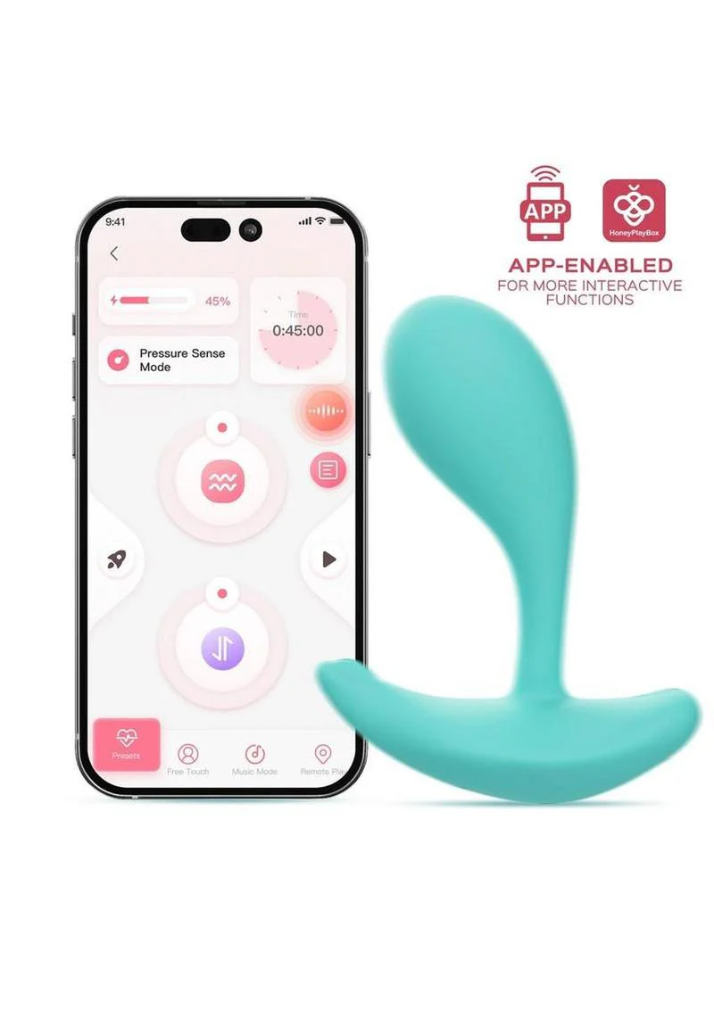 Oly 2 Pressure Sensing App Enabled Wearable Rechargeable Silicone Clit and G-Spot Vibrator - Image 9