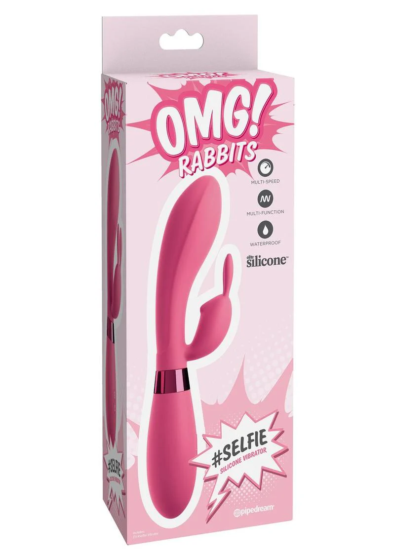 Omg! Rabbits #Selfie Silicone Vibrator - Image 2