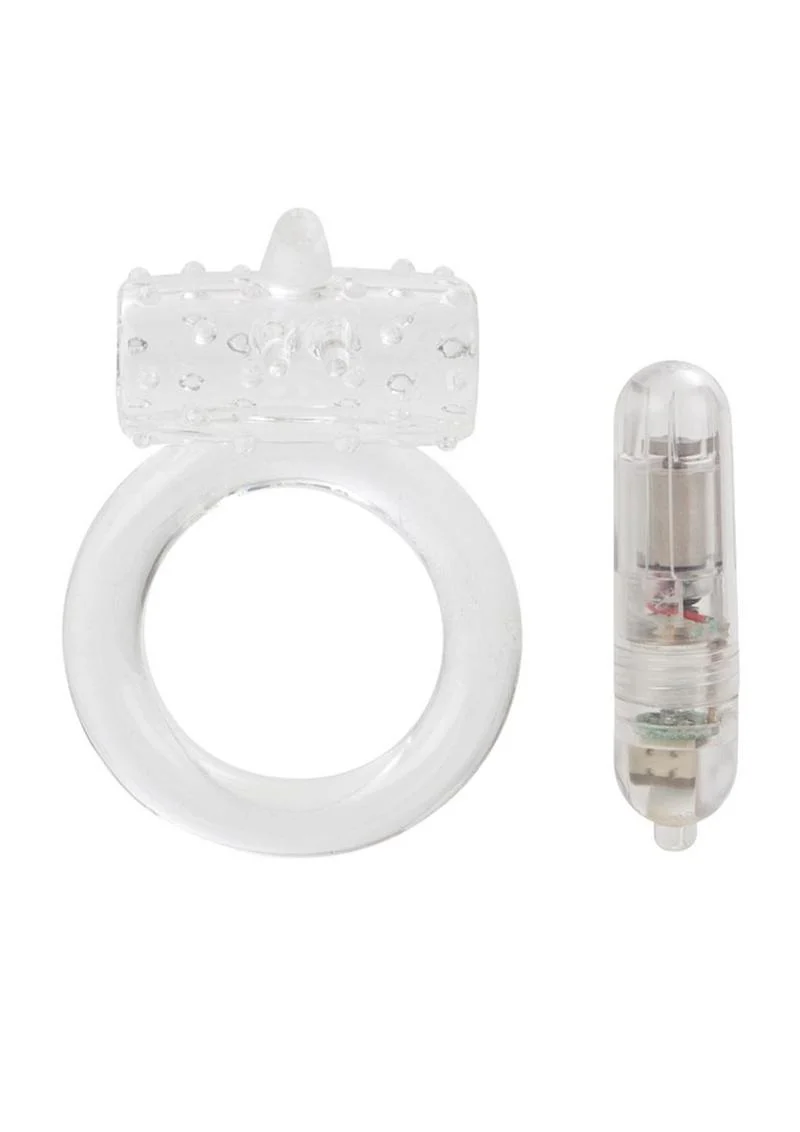 One Touch Flicker Vibrating Cock Ring - Image 4