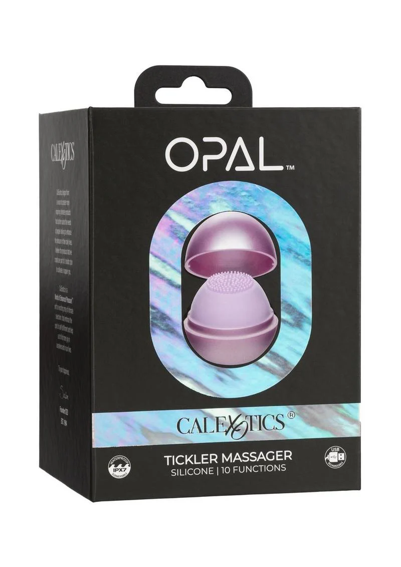 Opal Tickler Silicone Rechargeable Massager - Image 2