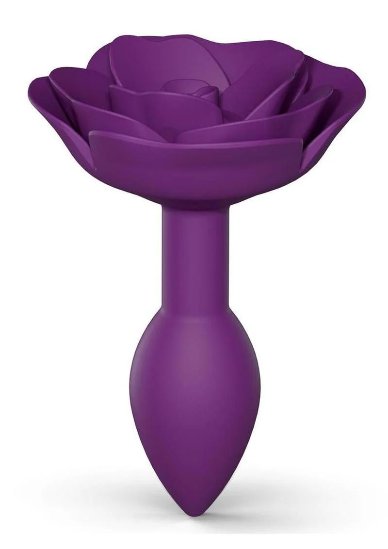 Open Roses Silicone Anal Plug - Image 3