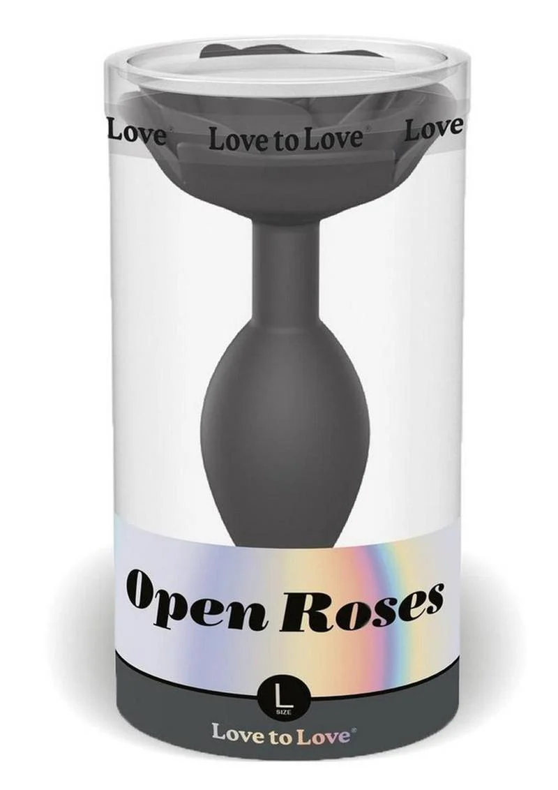 Open Roses Silicone Anal Plug - Image 4