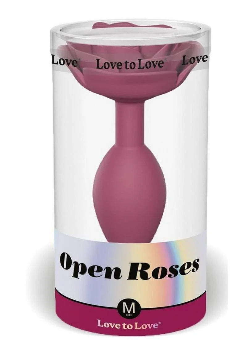 Open Roses Silicone Anal Plug - Image 7