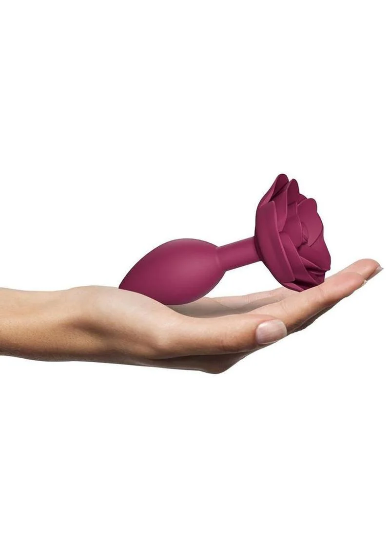 Open Roses Silicone Anal Plug - Image 9