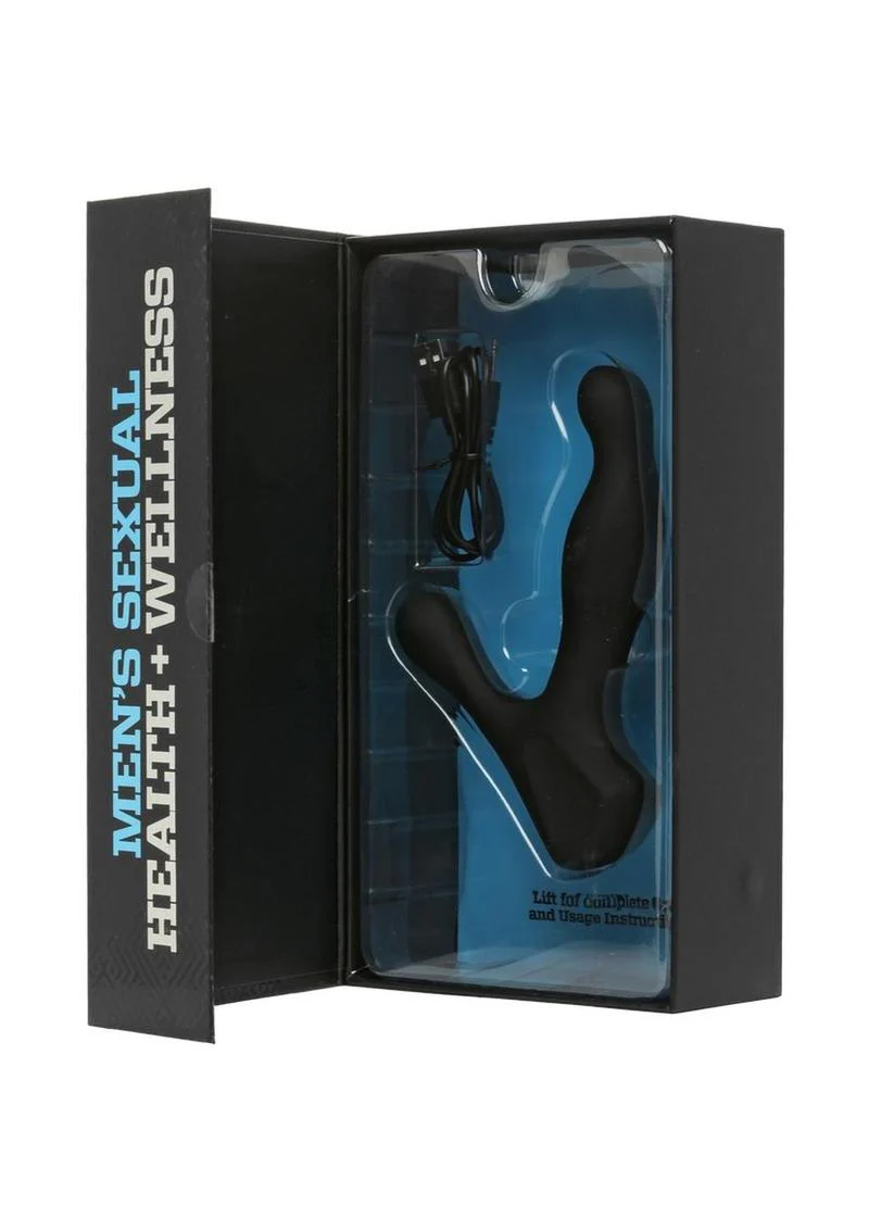 Optimale Rimming P-Massager Rechargeable Silicone Vibrating and Rotating Prostate Stimulator - Image 4