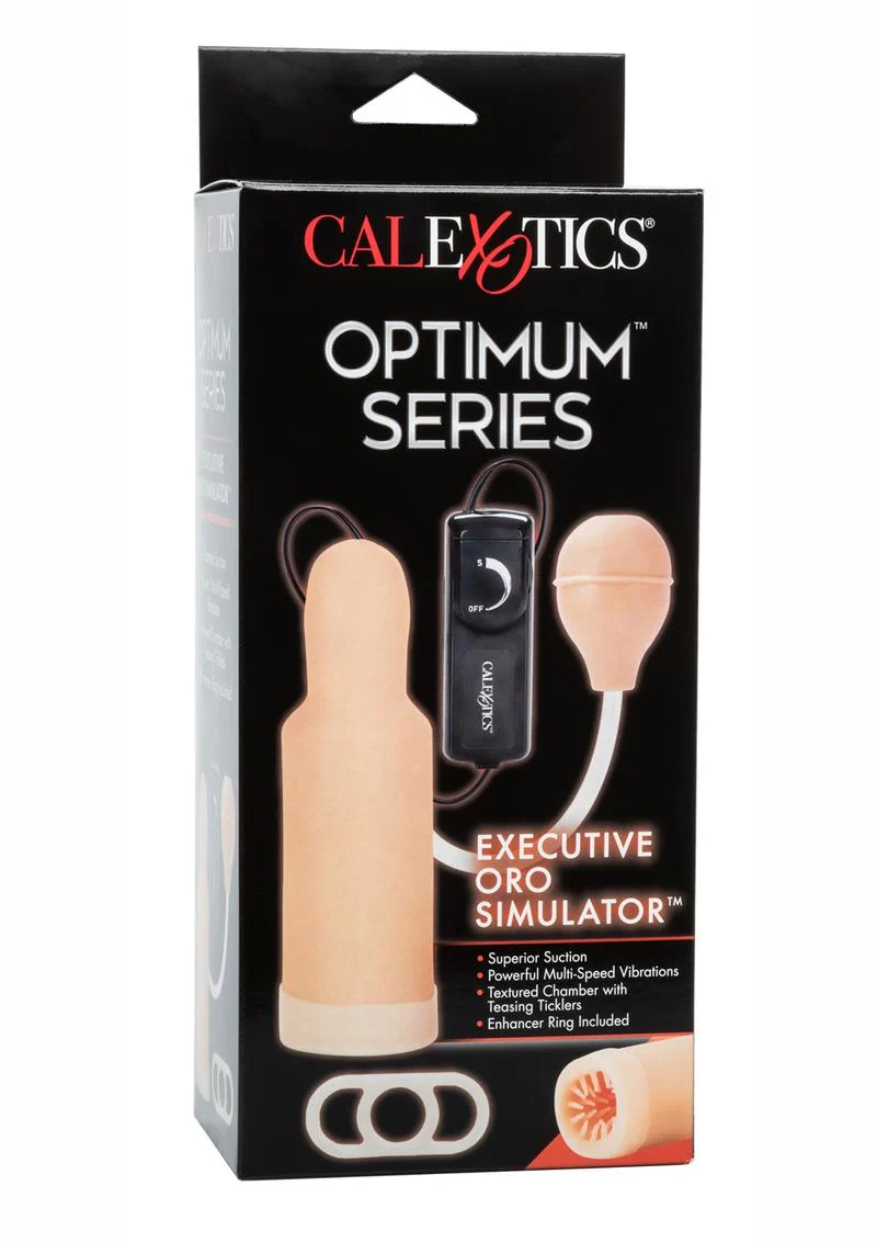 Optimum Series Executive Oro Simulator Vibrating Masturbator and Pumo - Image 2