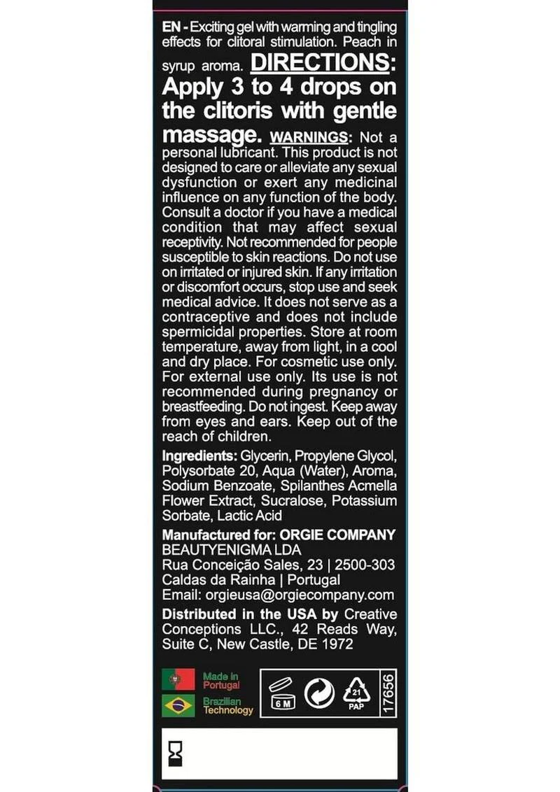 Orgie Orgasm Drops - Vibe! - Tingling Clitoral Arousal Serum - Image 3