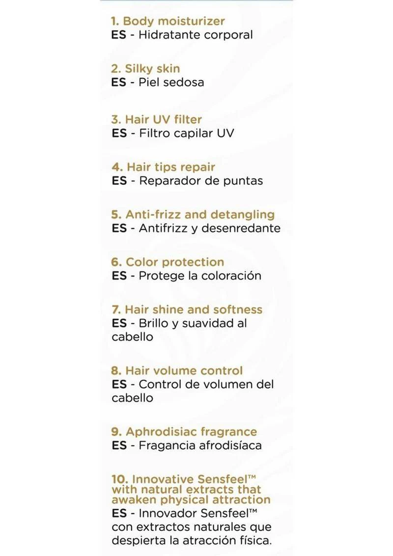 Orgie Sensfeel For Woman - Seduction Elixir 10 In 1 For Body and Hair - Image 4