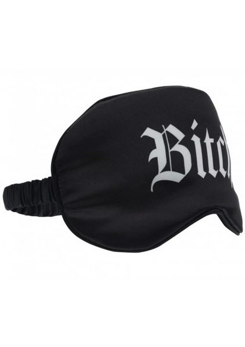 Ouch! Bitch Printed Satin Mask - Image 3