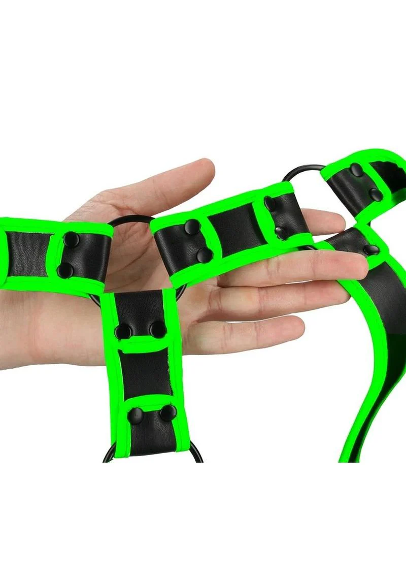 Ouch! Bonded Leather Body Harness - Image 5