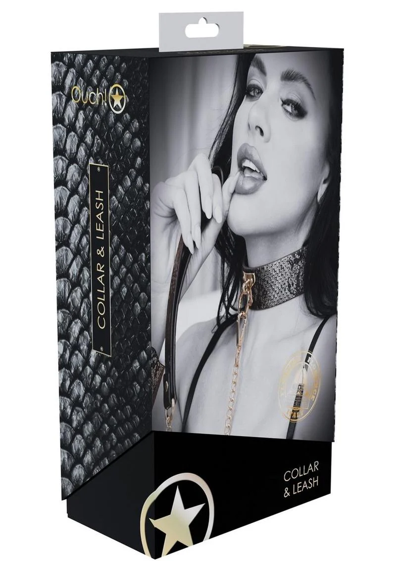 Ouch! Florence Collection Collar with Leash - Image 9