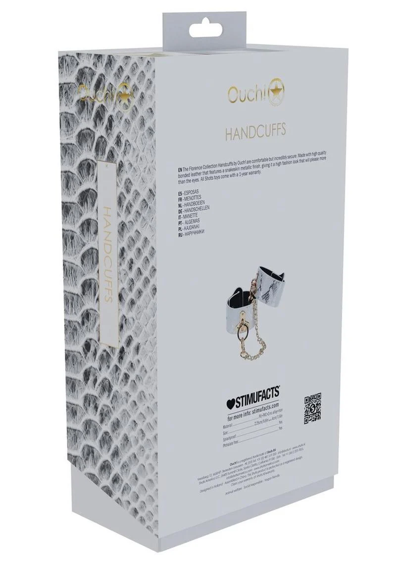Ouch! Florence Collection Handcuffs - Image 5