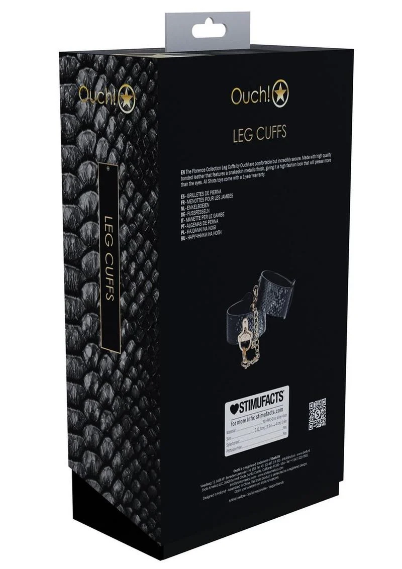 Ouch! Florence Collection Leg Cuffs - Image 11