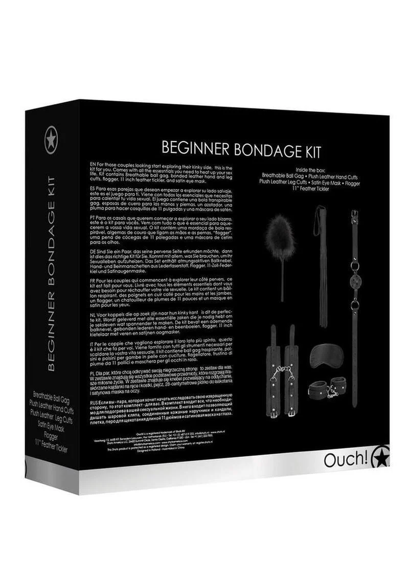 Ouch! Kits Beginners Bondage Kit - Image 10