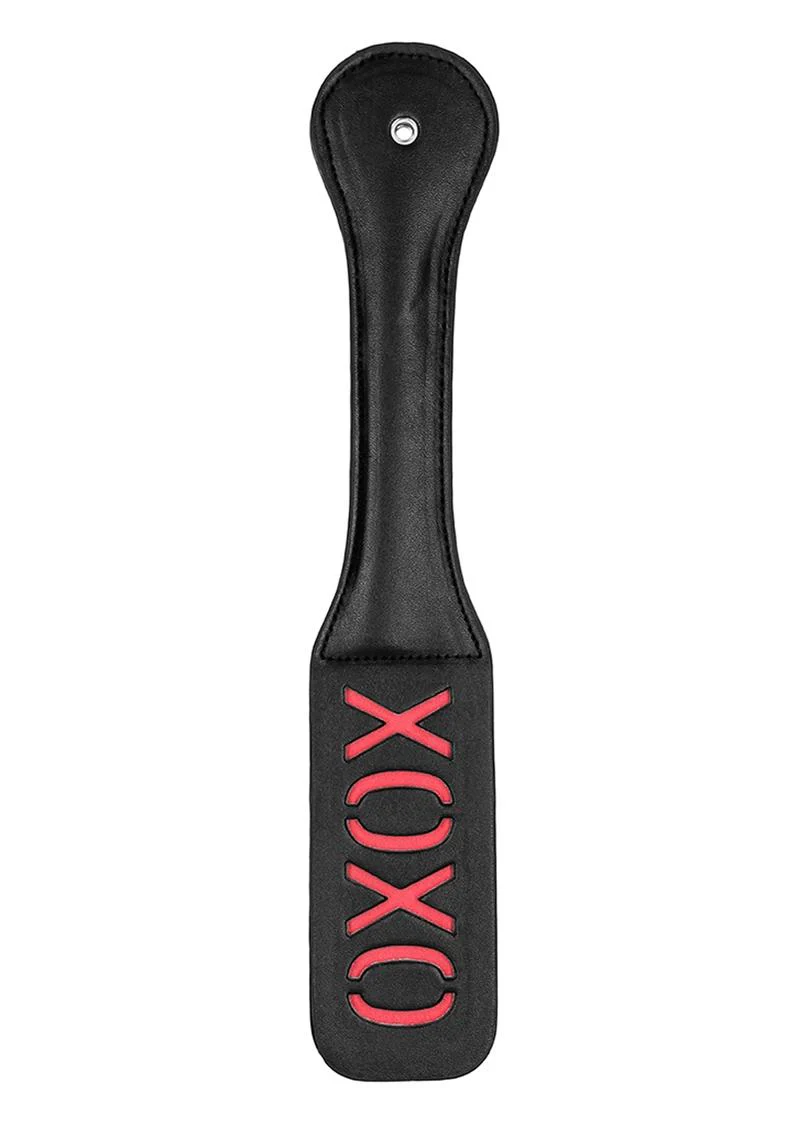 Ouch! Leather Paddle Xoxo - Image 2