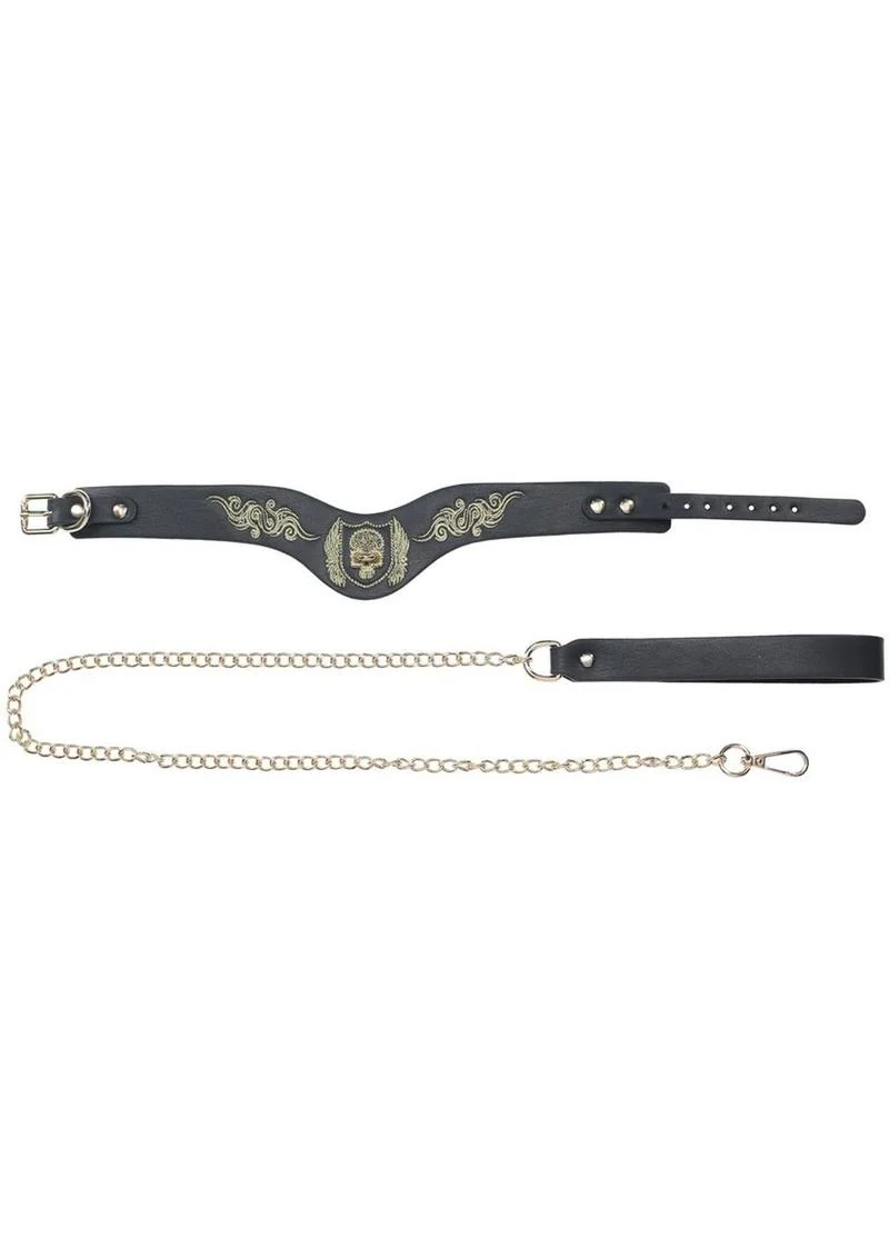 Ouch! London Collection Collar with Leash - Image 3