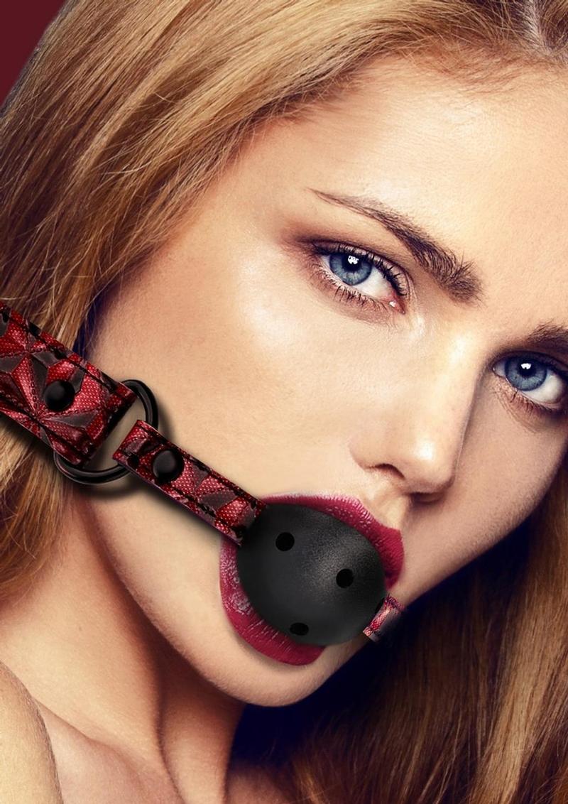 Ouch! Luxury Breathable Luxury Ball Gag - Image 4