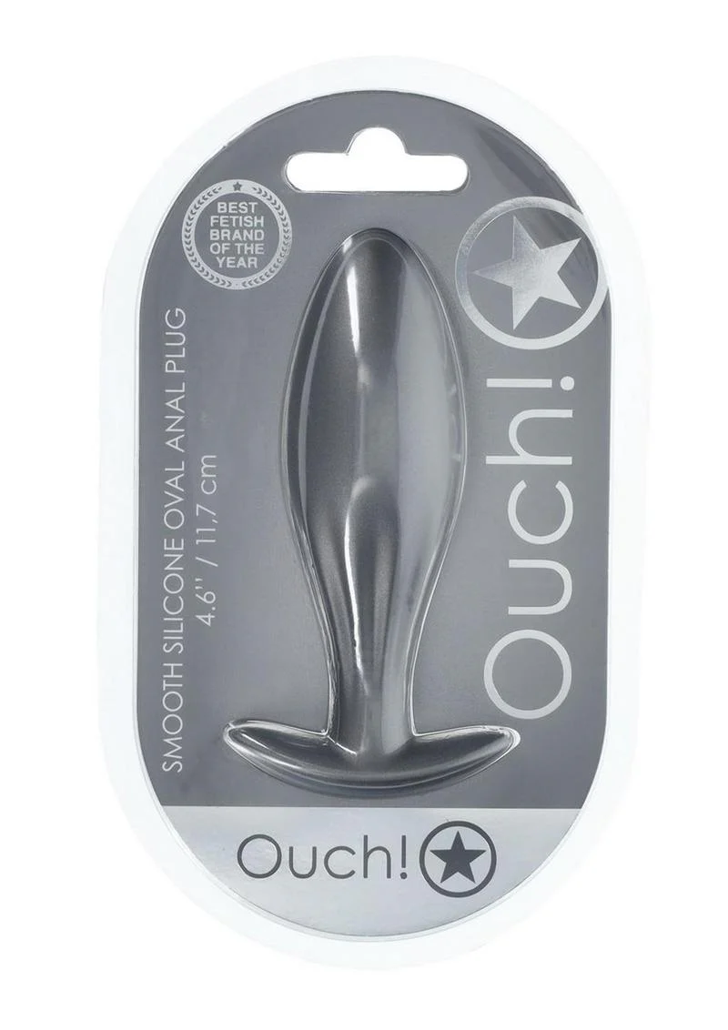 Ouch! Oval Anal Plug Silicone - Image 2