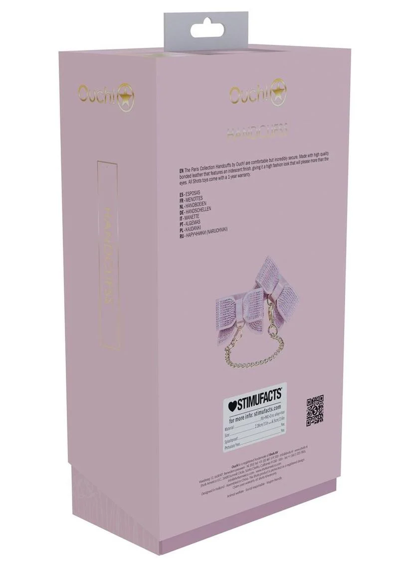 Ouch! Paris Collection Handcuffs - Image 6