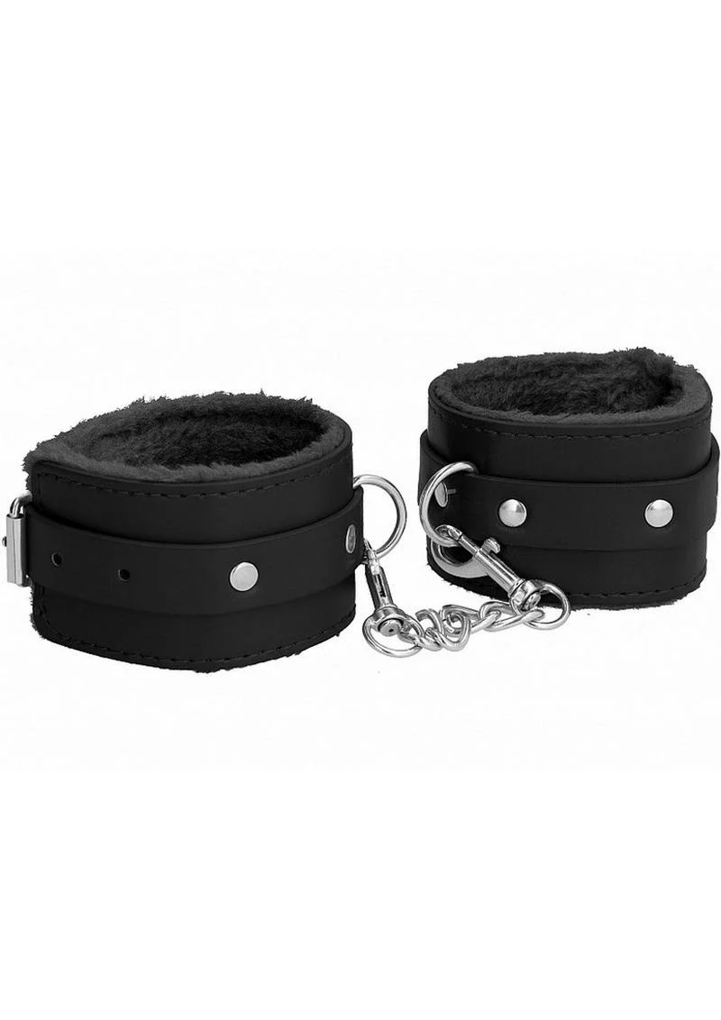 Ouch! Plush Leather Ankle Cuff - Image 2