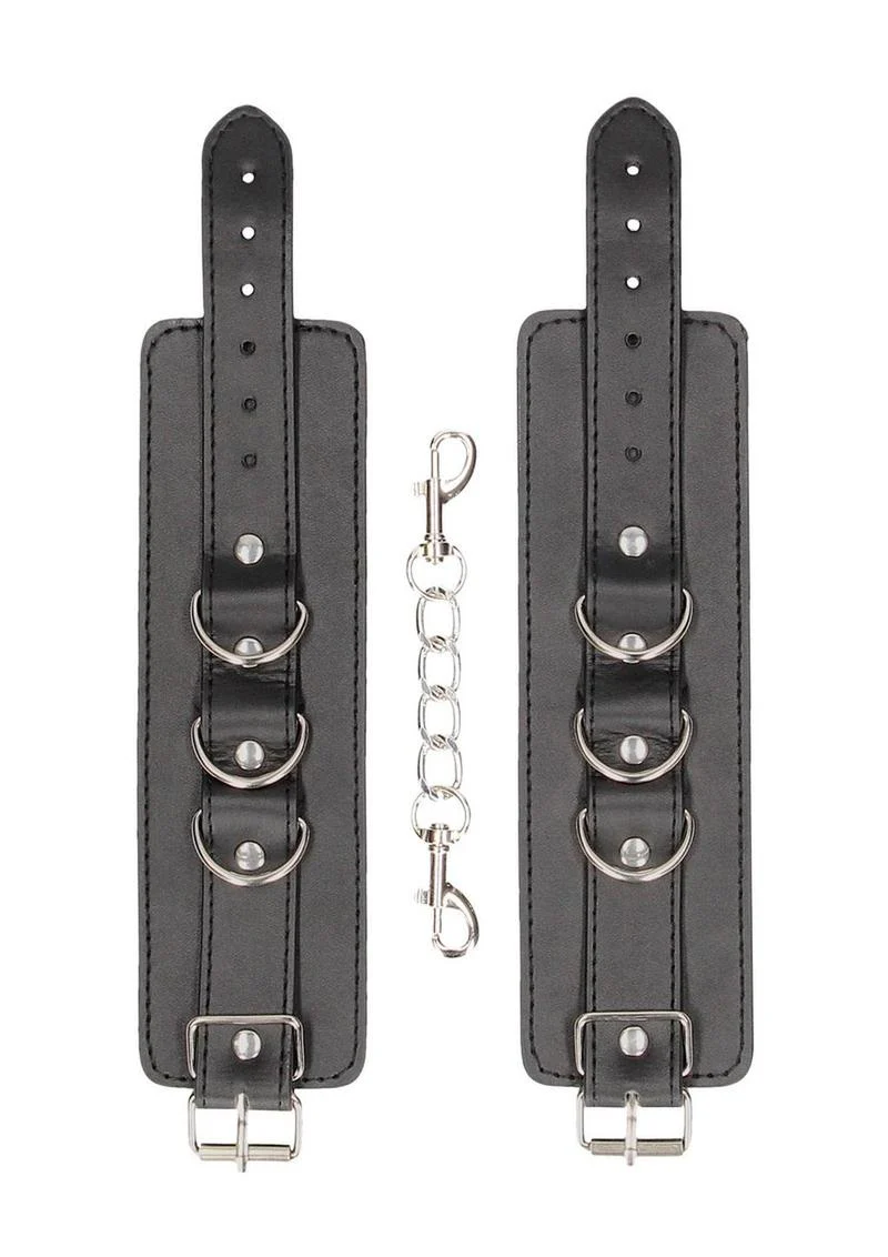 Ouch Premium Bonded Leather Cuffs For Hands Or Ankles - Image 3
