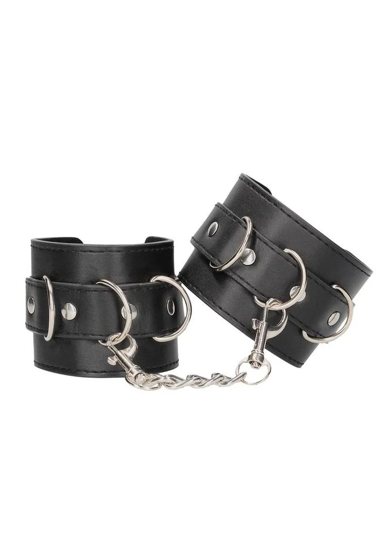Ouch Premium Bonded Leather Cuffs For Hands Or Ankles - Image 4