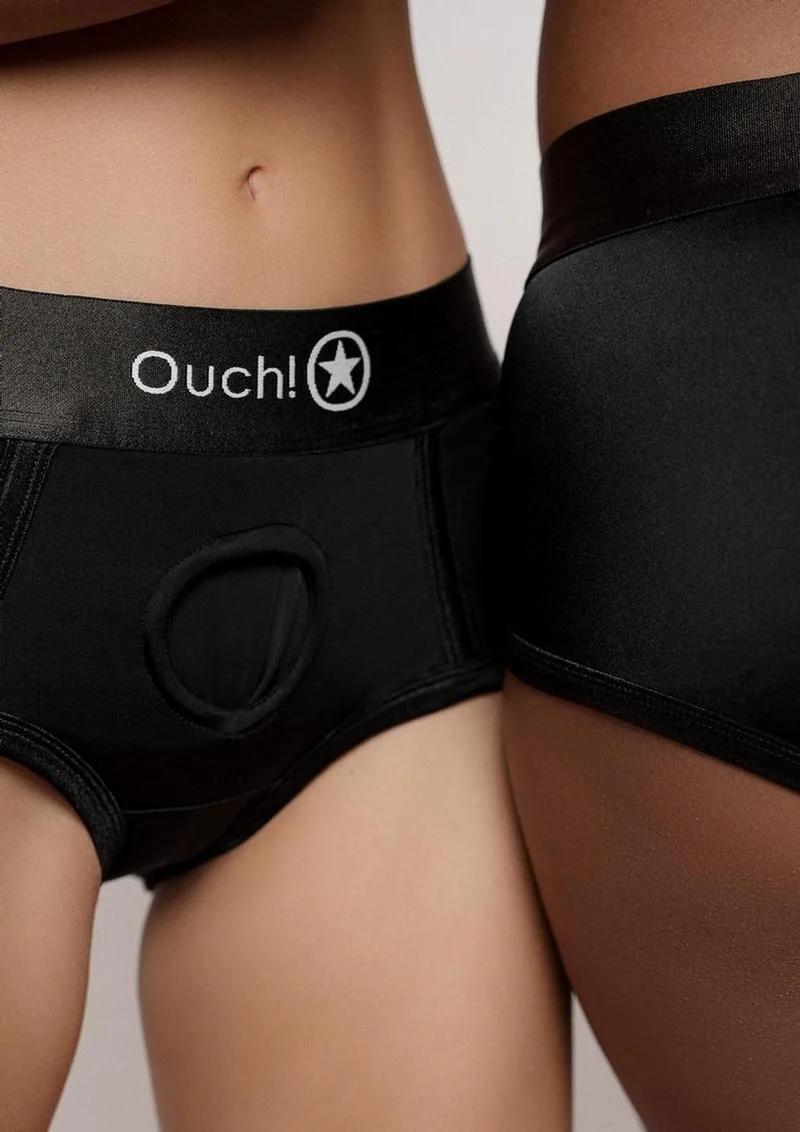 Ouch! Vibrating Strap-On Brief Rechargeable - Image 6