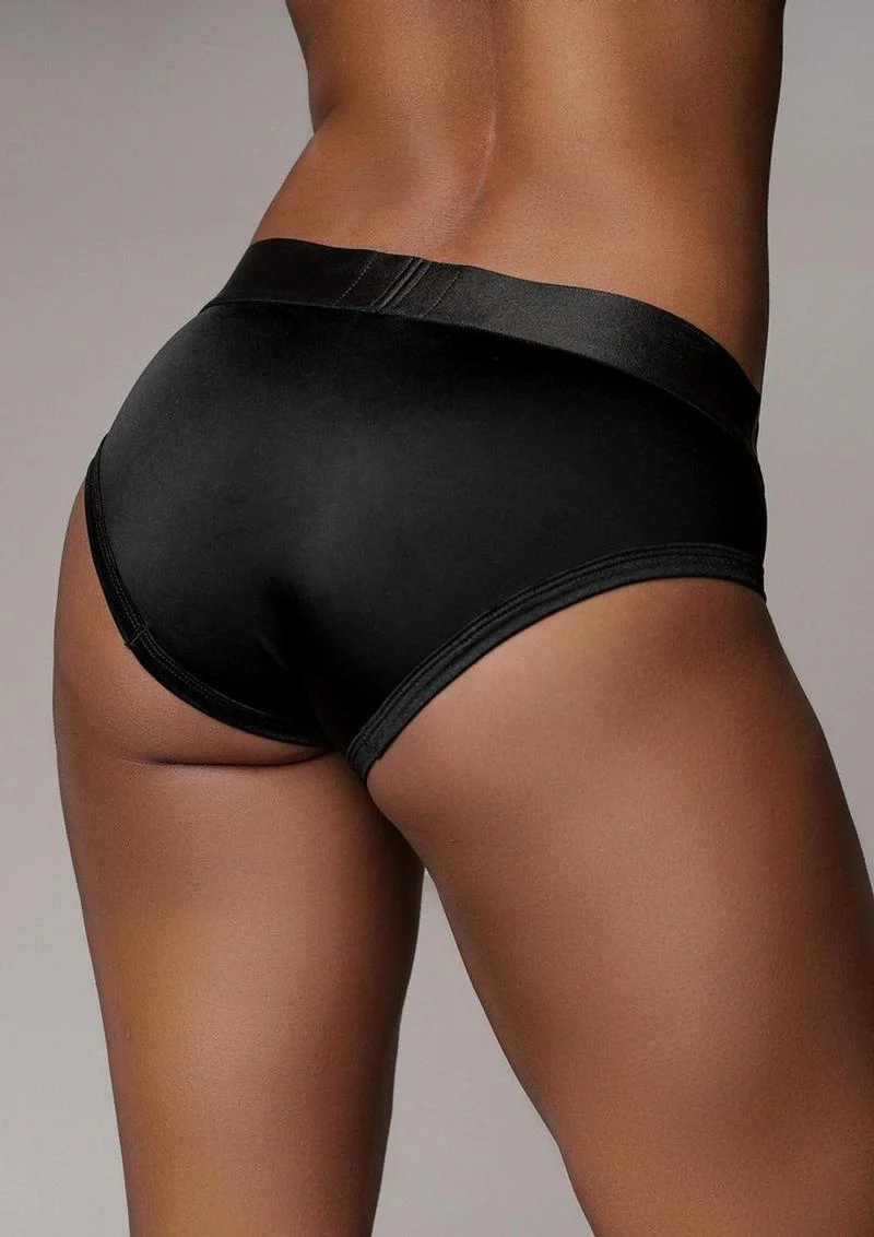 Ouch! Vibrating Strap-On High-Cut Brief Rechargeable - Image 11