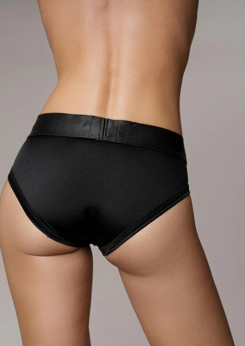 Ouch! Vibrating Strap-On High-Cut Brief Rechargeable - Image 5