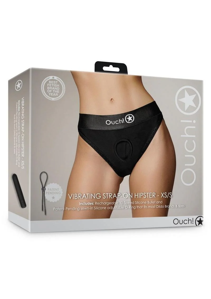 Ouch! Vibrating Strap-On Hipster Rechargeable - Image 4