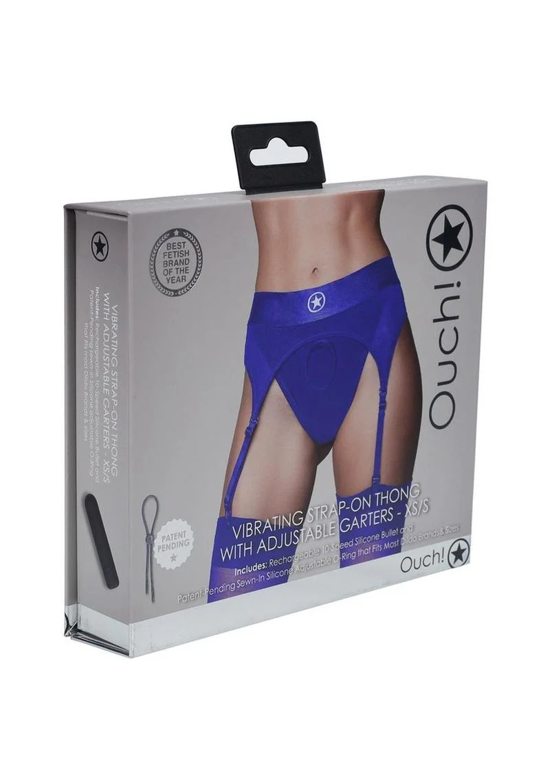 Ouch! Vibrating Strap-On Thong Rechargeable - Image 27