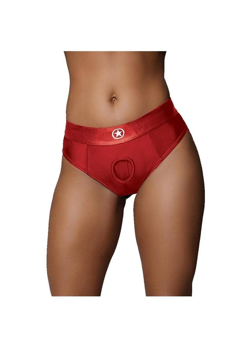 Ouch! Vibrating Strap-On Thong Rechargeable - Image 3