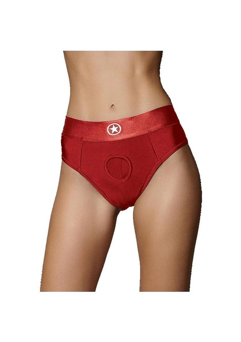 Ouch! Vibrating Strap-On Thong Rechargeable - Image 9