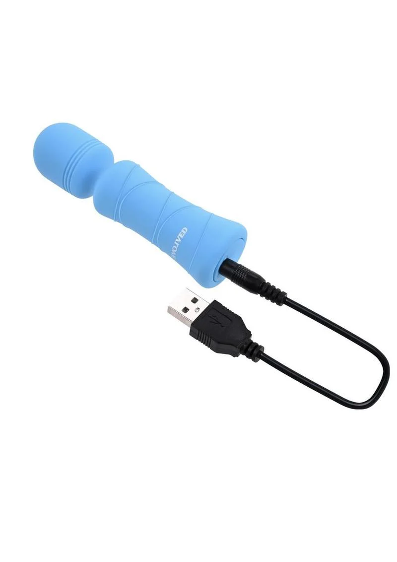Out Of The Blue Rechargeable Silicone Wand Vibrator - Image 4