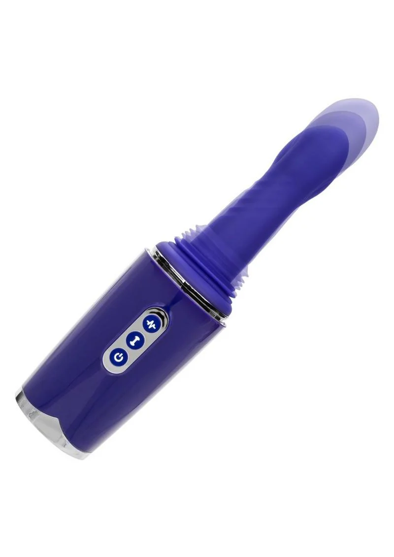 Overdrive Portable Sex Machine Travel Thruster Rechargeable Silicone Vibrator