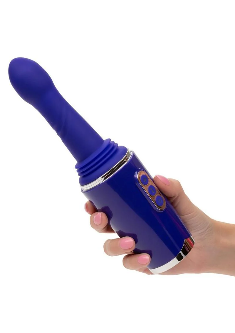 Overdrive Portable Sex Machine Travel Thruster Rechargeable Silicone Vibrator - Image 3