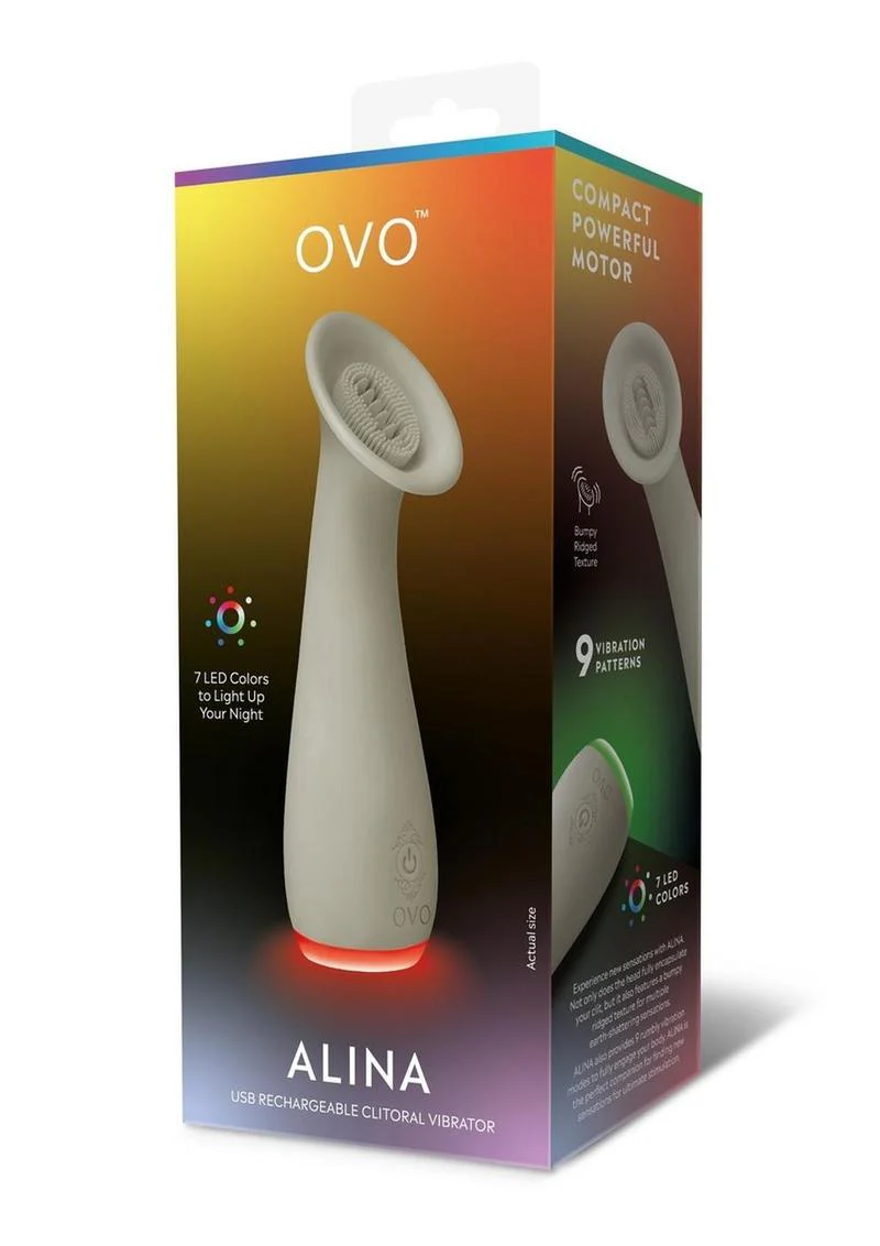 OVO Alina Rechargeable Silicone Clitoral Vibrator - Image 2