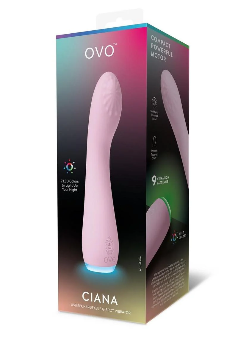 OVO Ciana G-Spot Rechargeable Silicone Vibrator - Image 2
