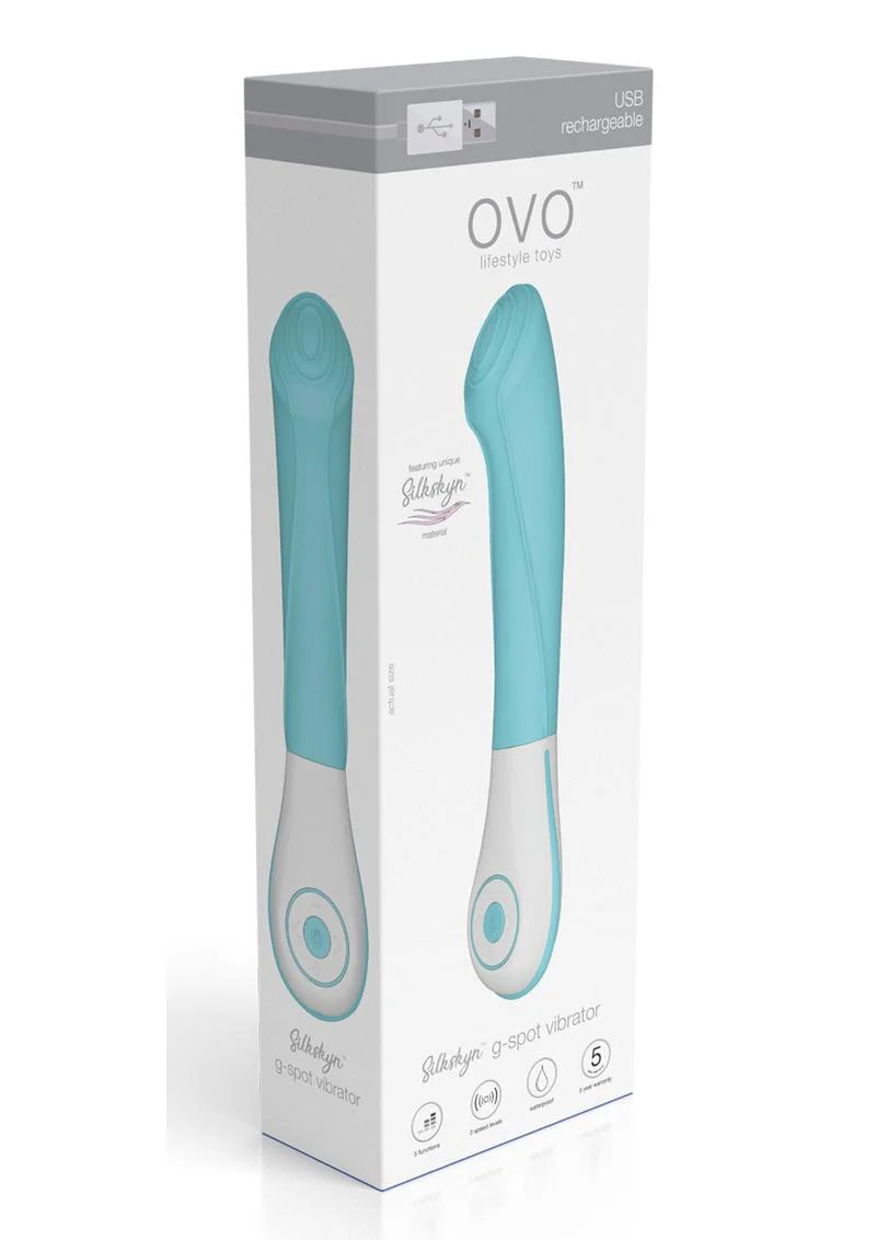 OVO Silkskyn Rechargeable Silicone G-Spot Vibrator - Image 5