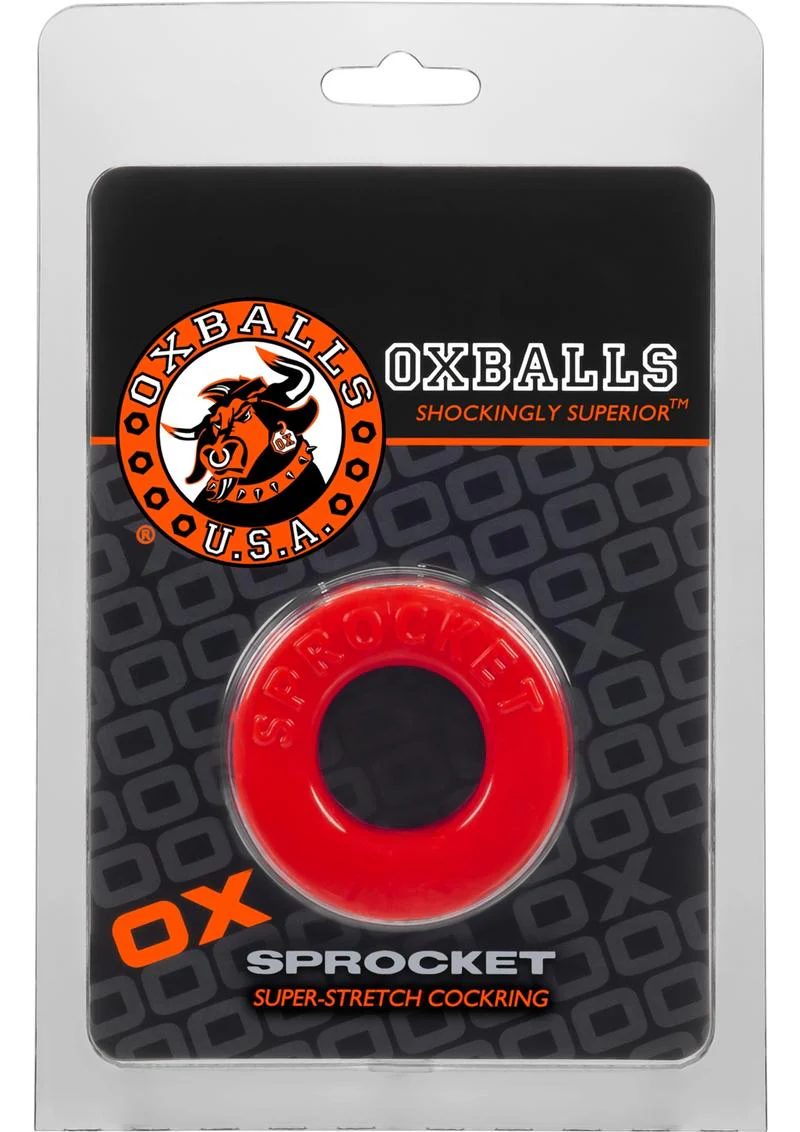 Oxballs Atomic Jock Sprocket Super Stretchy Cock Ring - Image 8