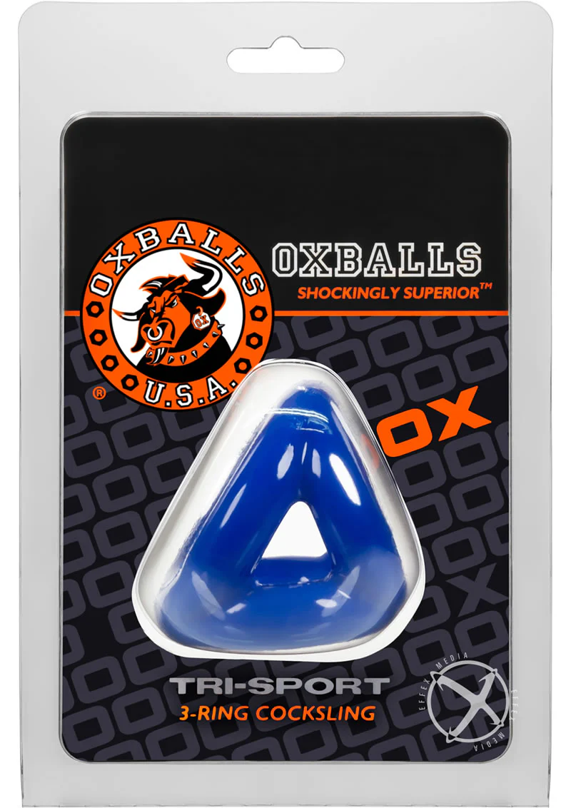 Oxballs Atomic Jock Tri-Sport 3-Ring Cocksling - Image 2