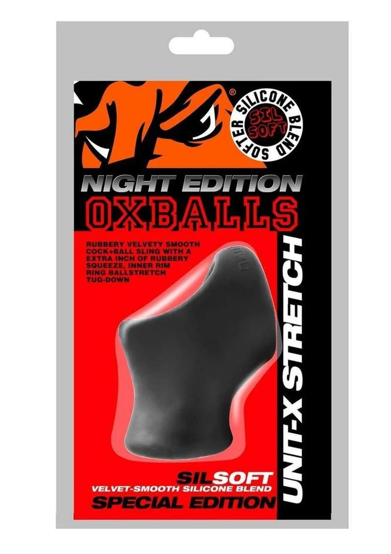 Oxballs Atomic Jock Unit-X Cock Ring and Ball Stretcher Night Edition - Image 2