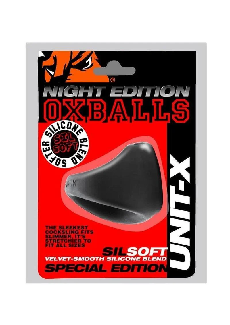 Oxballs Atomic Jock Unit-X Silicone Cock Sling Night Edition - Image 2
