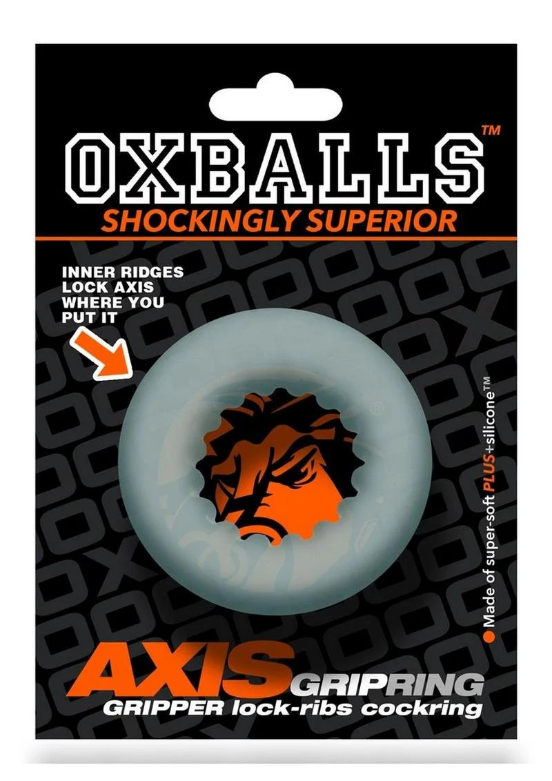 Oxballs Axis Rib Griphold Cockring - Image 7