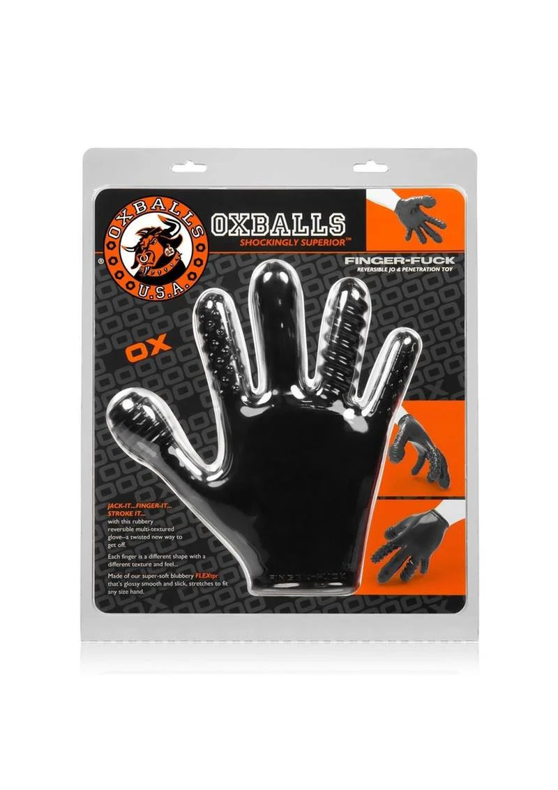 Oxballs Finger Fuck Textured Glove - Image 2