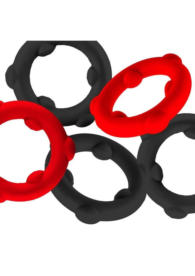 Oxballs Gearheads Silicone Spinner Cock Rings - Image 10