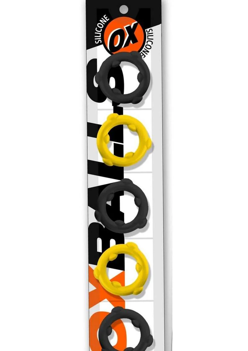 Oxballs Gearheads Silicone Spinner Cock Rings - Image 11